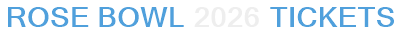 Rose Bowl 2026 Tickets